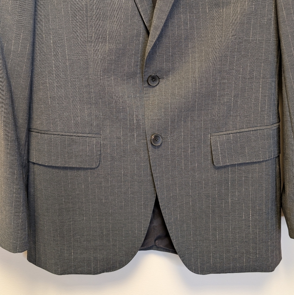 Hugo Boss Tesse Lanificio Biella Italian Fabric Sport Jacket Virgin Wool 38R - Picture 6 of 16